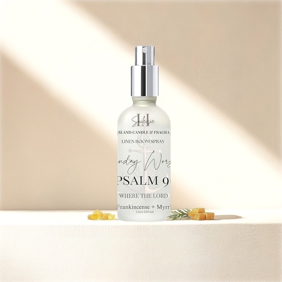 Sunday Worship Linen Room Spray | Frankincense + Myrrh | Bible Study 3.4oz - Picture 2 of 14